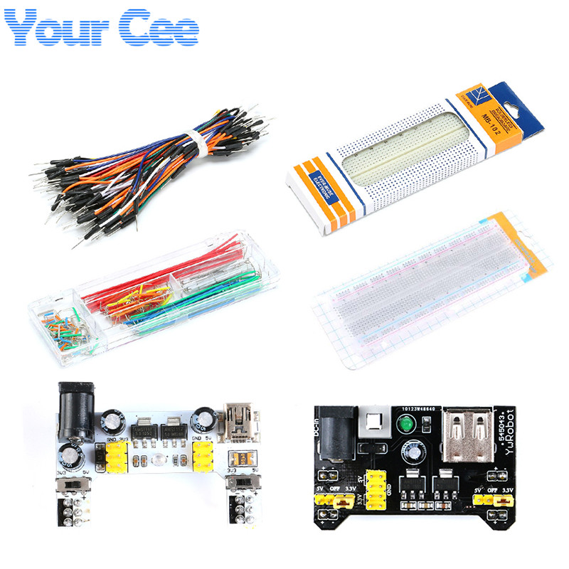 Breadboard 400 Point - MB-102 MB102 ブレッドボード 400 830 ポイントはんだなし