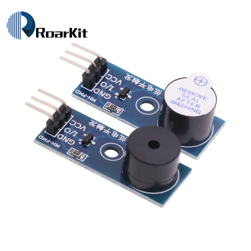 Perfboard - 高品質のアクティブ/パッシブバターモジュール,3.3-5v,arduinoスマートカー用,低レベルトリガー,サウンドセンサー