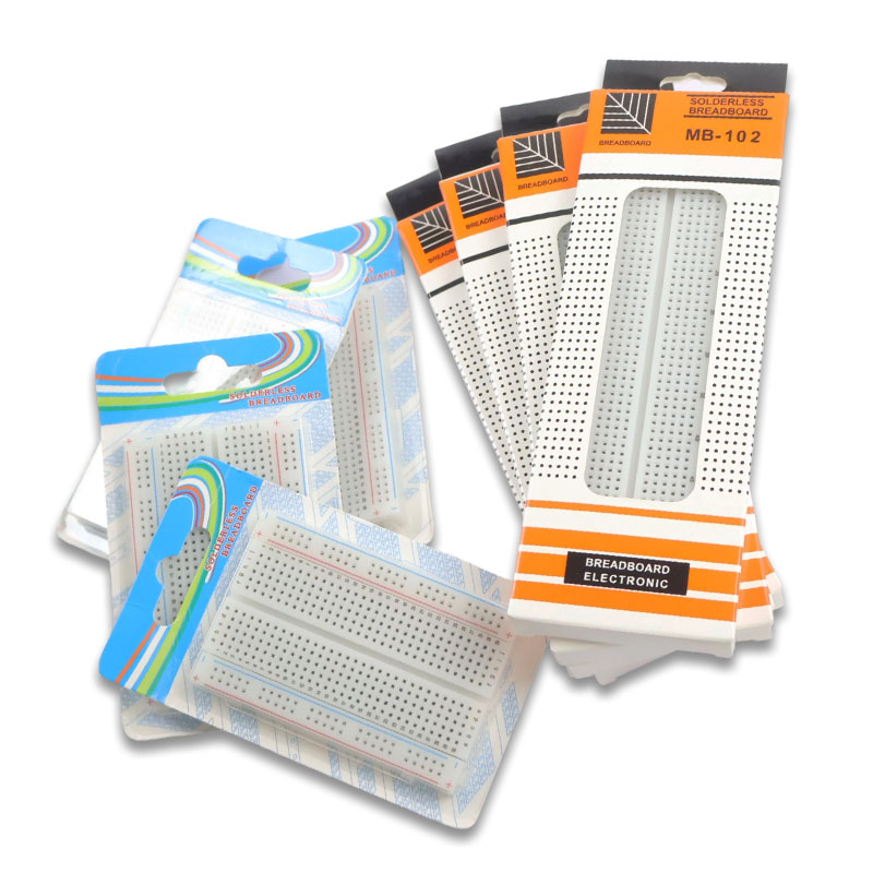 Breadboard 400 Point - 4/3/2個入り MB-102 ブレッドボード 400/830ポイント はんだ付け不要 PCB