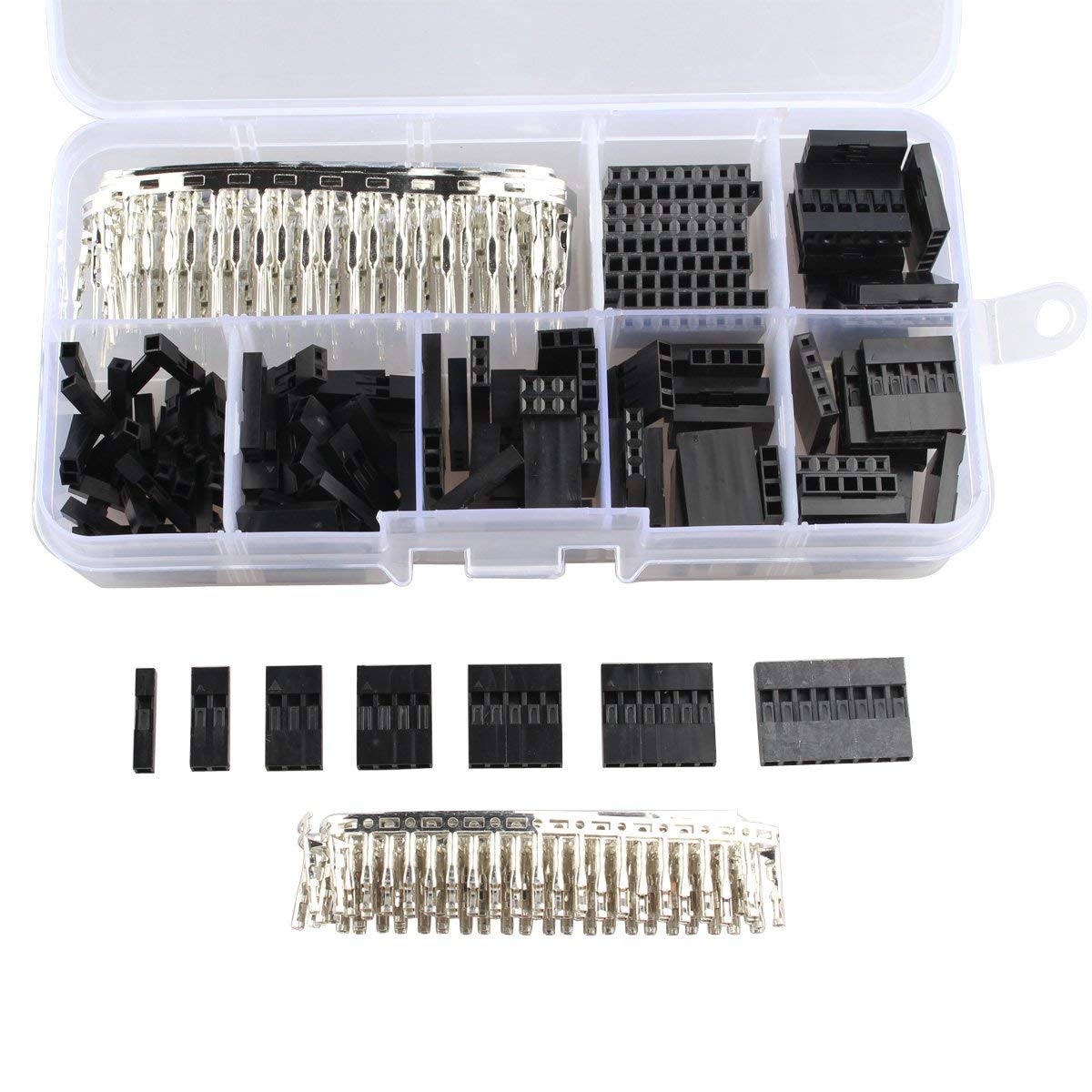 Jumper Wire Kit - A99X 310個入り ワイヤージャンパーピンヘッダーコネクターキット XH-2.54