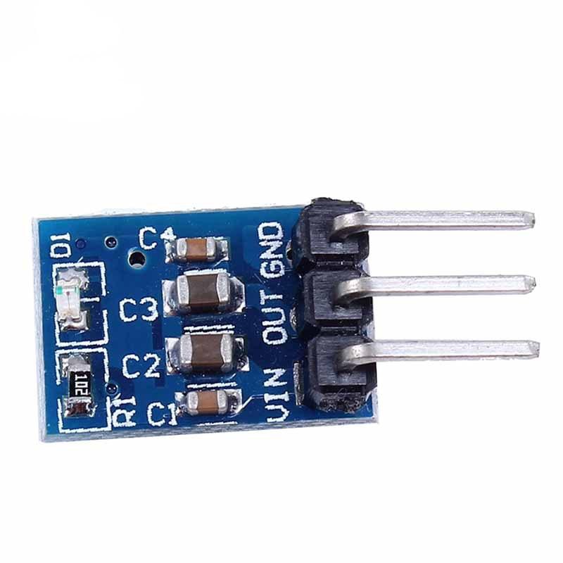 Ams1117 Module - ホットセール-1個AMS1117-3.3 LDOリニアレギュレータボード800mA AMS1117 3.3V電源モジュールDIYアクセサリー