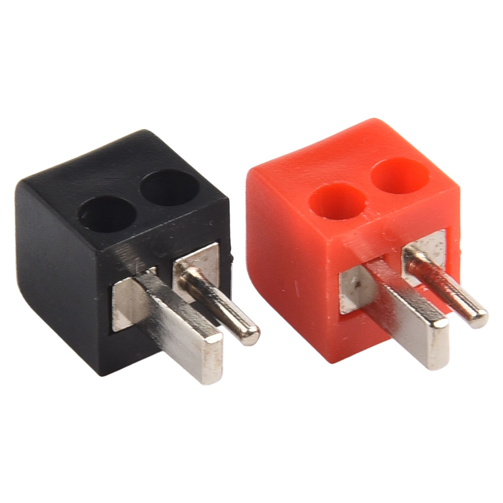 Screw Terminal Block - 2 個 2Pin DIN Hi-Fi スピーカープラグコネクタネジ端子台コネクタ赤黒電気機器プラグコネクタ