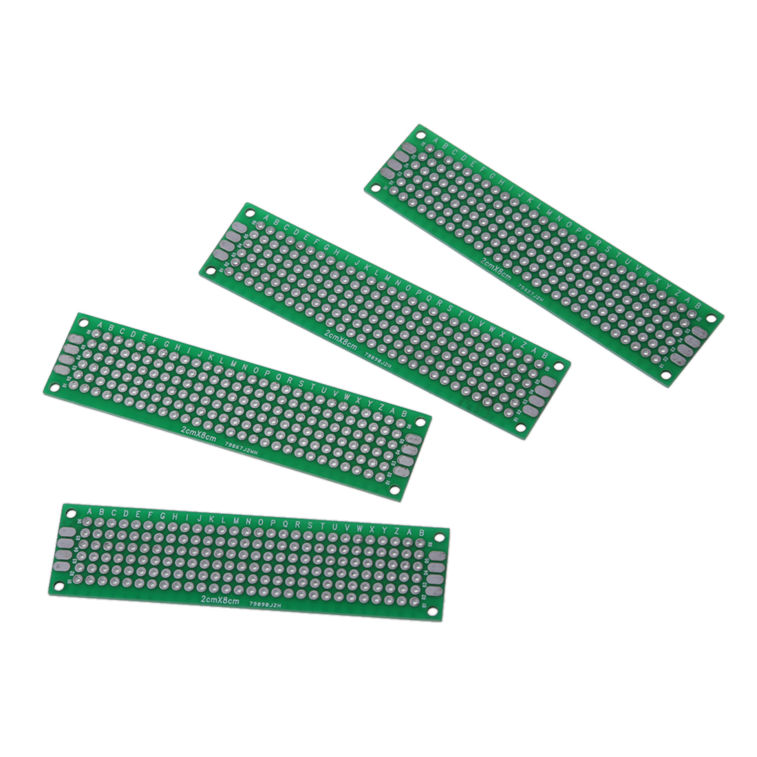 Pcb Prototyping Board - ABSK-4 個両面プロトタイプ FR-4 PCB ストリップボードユニバーサルプリント基板