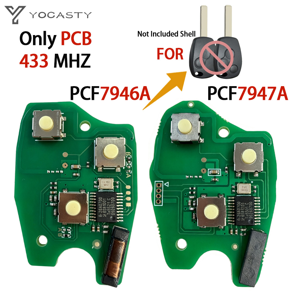 Proto Board - ID46 PCF7946 / PCF7947 433MHz リモートカーキーPCB