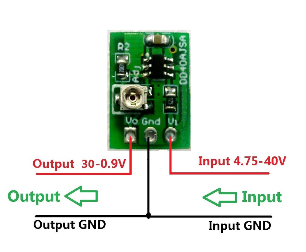 DD40AJSB 5W ミニ DC 降圧コンバータモジュール - Ams1117 Module のレビューと価格