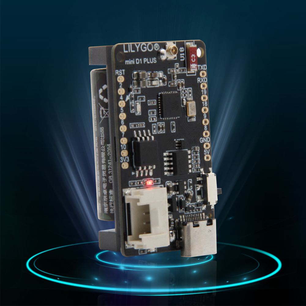 Lilygo®Ttgo T-OIプラスRISC-V ESP3 - Esp32 Battery Holder Lipo のレビューと価格