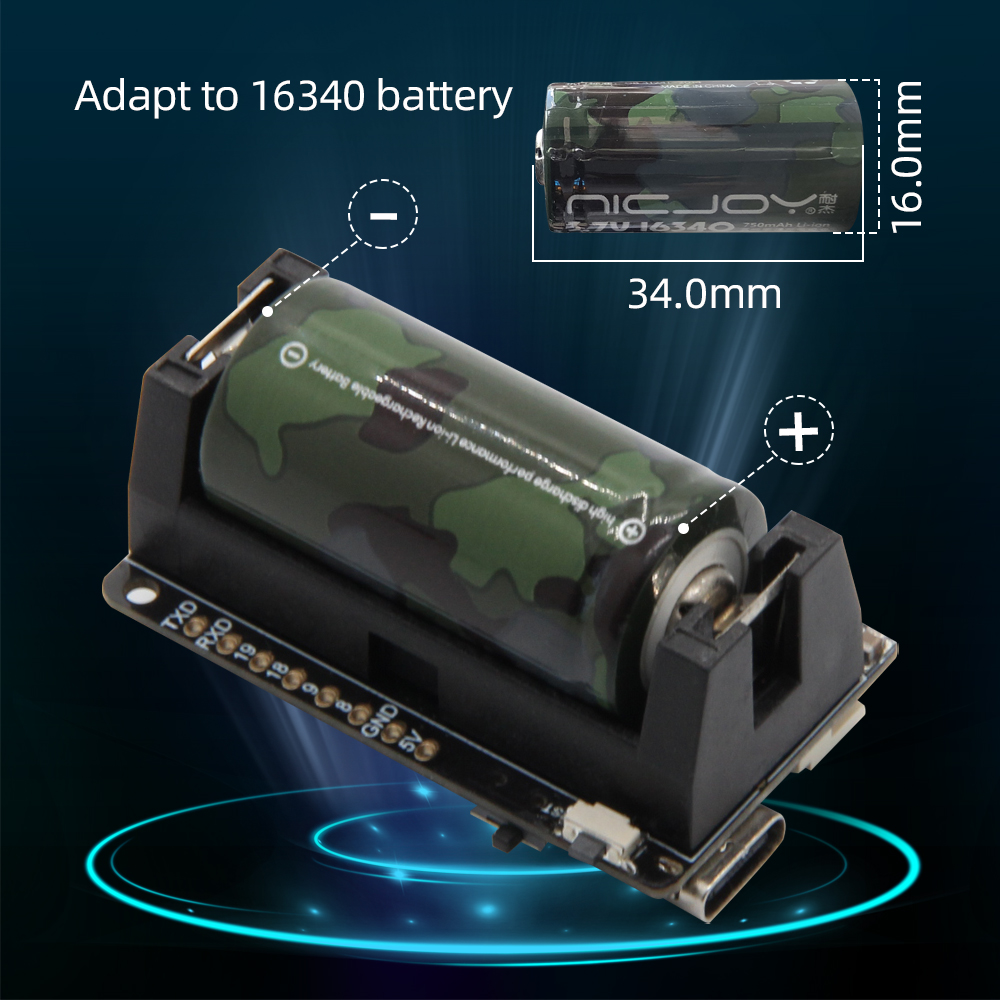 Lilygo®Ttgo T-OIプラスRISC-V ESP3 - Esp32 Battery Holder Lipo のレビューと価格