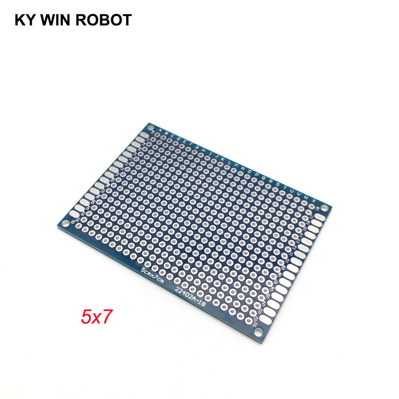 青,5個,5x7cm,50x70mm,ダブルサイド,PCB, - Pcb Prototyping Board のレビューと価格