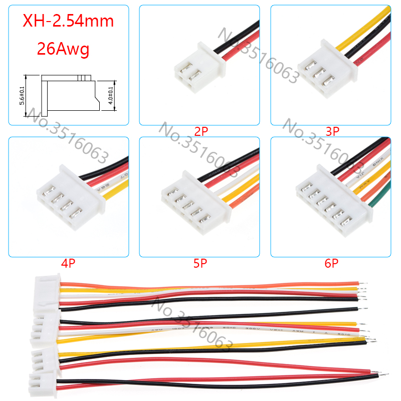 5/10 個 XH-2.54 ミリメートルオス/メスプラグコ - Jumper Wire Kit のレビューと価格