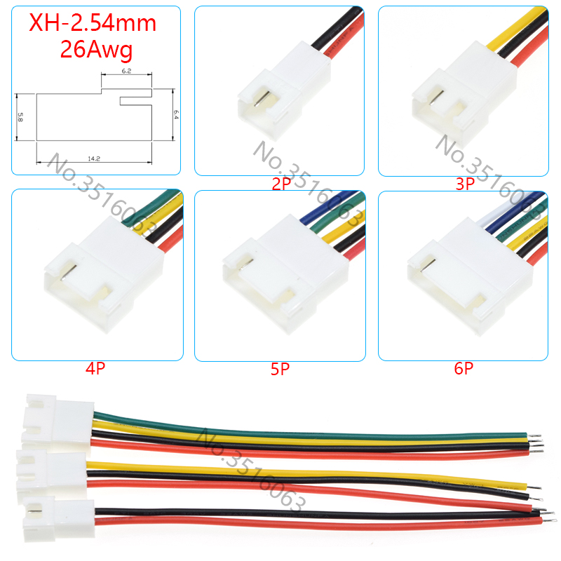 5/10 個 XH-2.54 ミリメートルオス/メスプラグコ - Jumper Wire Kit のレビューと価格