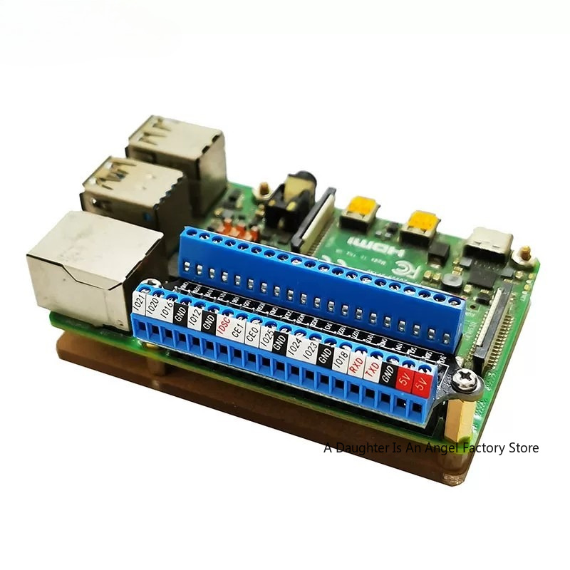 GPIOスクリュー端子拡張ボード、4B/3B+用スクリュー端 - Screw Terminal Block のレビューと価格