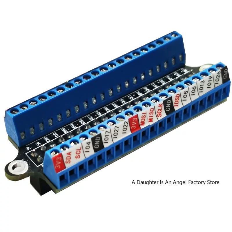 GPIOスクリュー端子拡張ボード、4B/3B+用スクリュー端 - Screw Terminal Block のレビューと価格