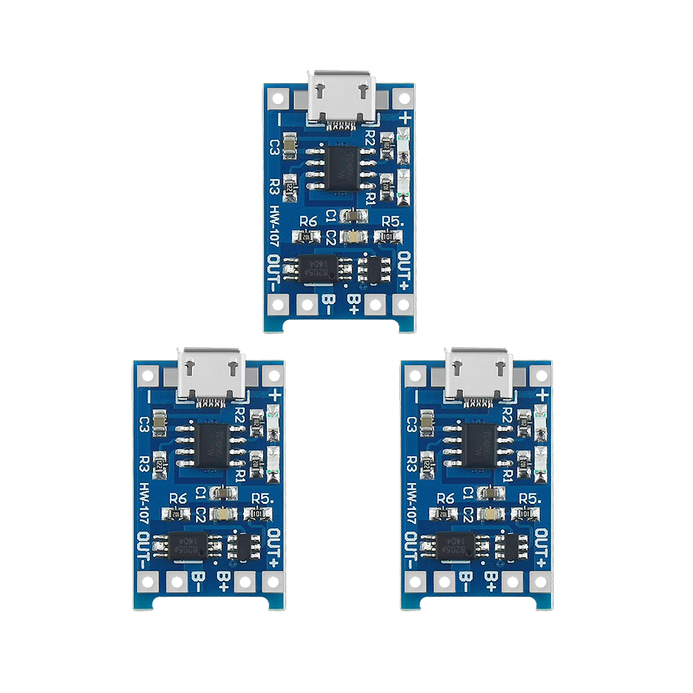 リチウム電池充電パネル,5個,5v 1a,micro usb - Tp4056 Module のレビューと価格