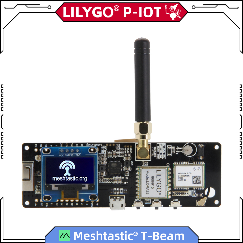 LILYGO® TTGO Meshtastic T-Beam - Esp32 Battery Holder Lipo のレビューと価格