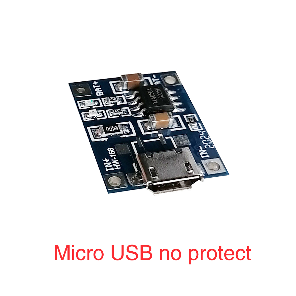 リチウム電池保護パネル,マイクロusb/type-c充電モジ - Tp4056 Module のレビューと価格