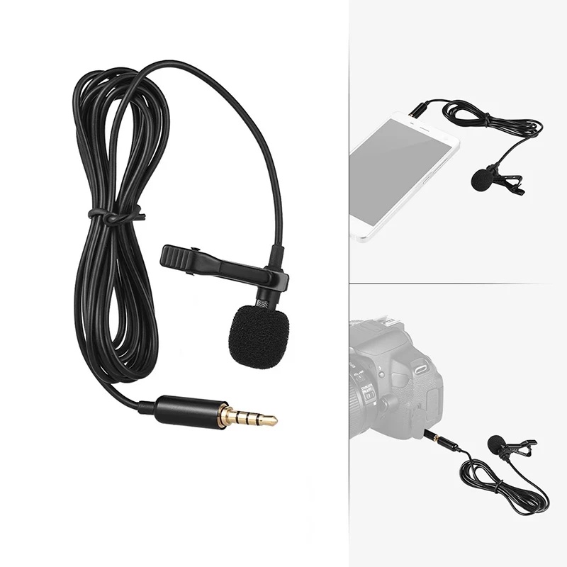 1-5個入り ポータブルUSBミニラベリアマイク /3.5m - Usb C Cable のレビューと価格