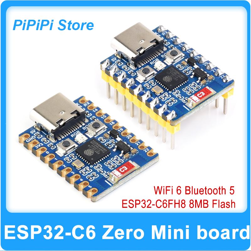 ESP32-C6 ゼロスーパーミニ開発ボード、ESP32-C - Antenna 2.4Ghz のレビューと価格