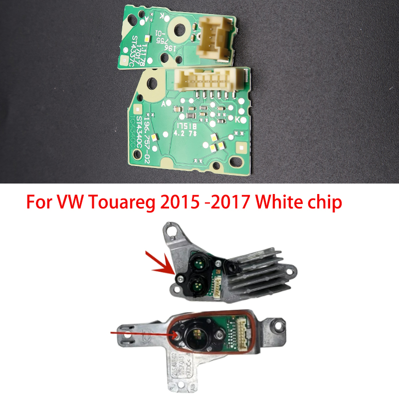 VW トゥアレグ 2015-2017 車のヘッドライト DR - Proto Board のレビューと価格
