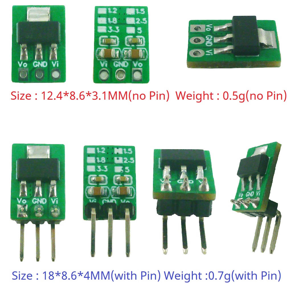 AMS1117 7805 電子プロジェクト向けの超低スタンバ - Ams1117 Module のレビューと価格
