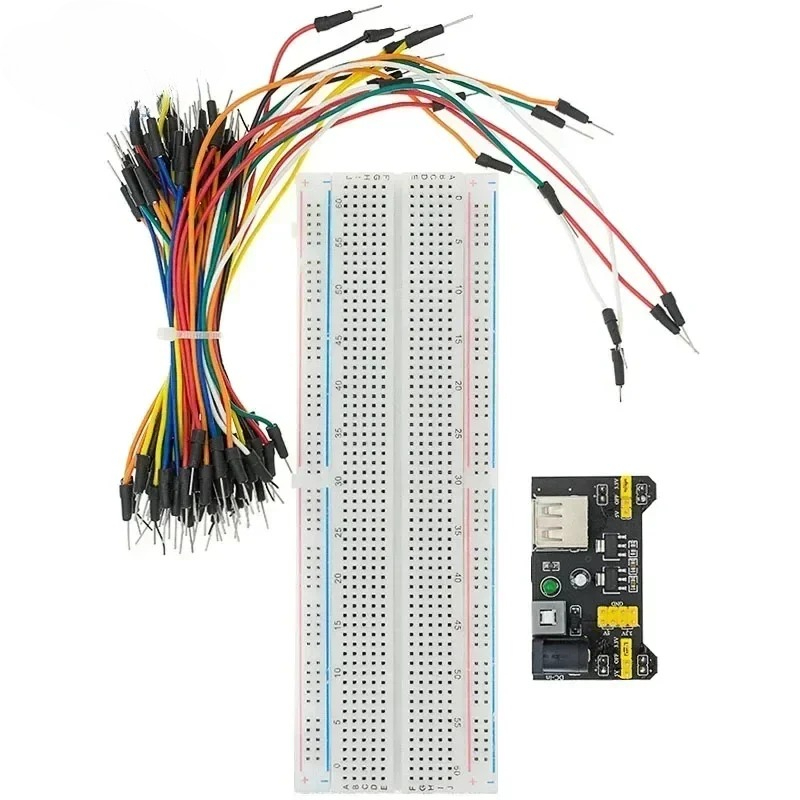 プレミアムブレッドボードジャンパーワイヤーコンボスターターキ - Jumper Wire Kit のレビューと価格