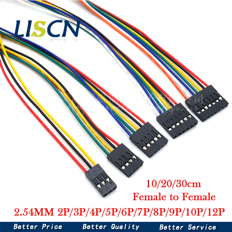 5 個 2.54 ワイヤー 2.54 ミリメートルデュポンラ - Jumper Wire Kit のレビューと価格