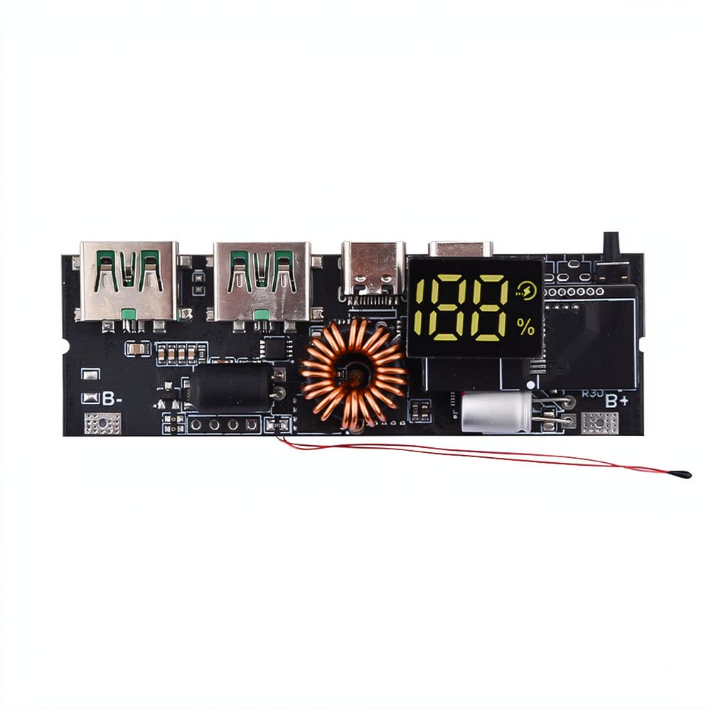 DIY充電用デュアルCポートモジュール。65W/100Wの急 - Li Ion Charger Module のレビューと価格