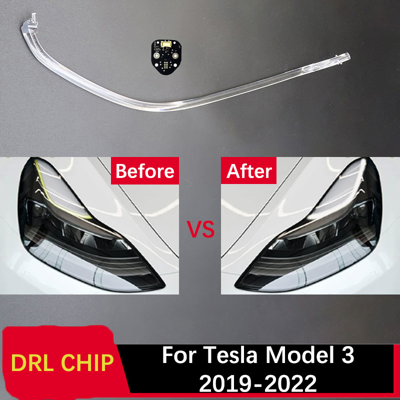 テスラ モデル3 車用ヘッドライト DRLチップ ランプチュ - Proto Board のレビューと価格