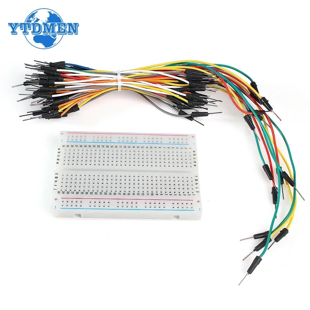 MB-102 ブレッドボード 400 830 ポイントはんだ - Breadboard 400 Point のレビューと価格