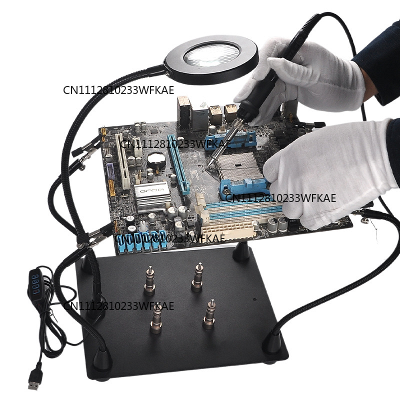 ユニバーサル固定式溶接テーブル（ランプ付き）回路基板修理溶接 - Proto Board のレビューと価格