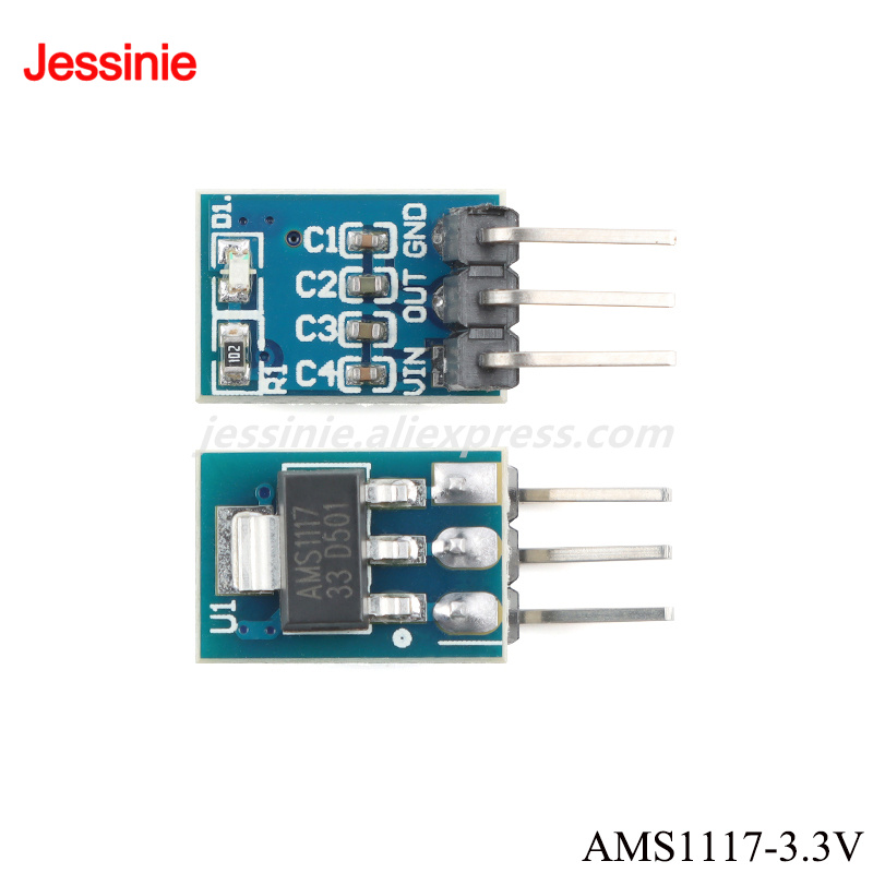 10 個/1 個 AMS1117 3.3V 5V 電源モジュ - Ams1117 Module のレビューと価格