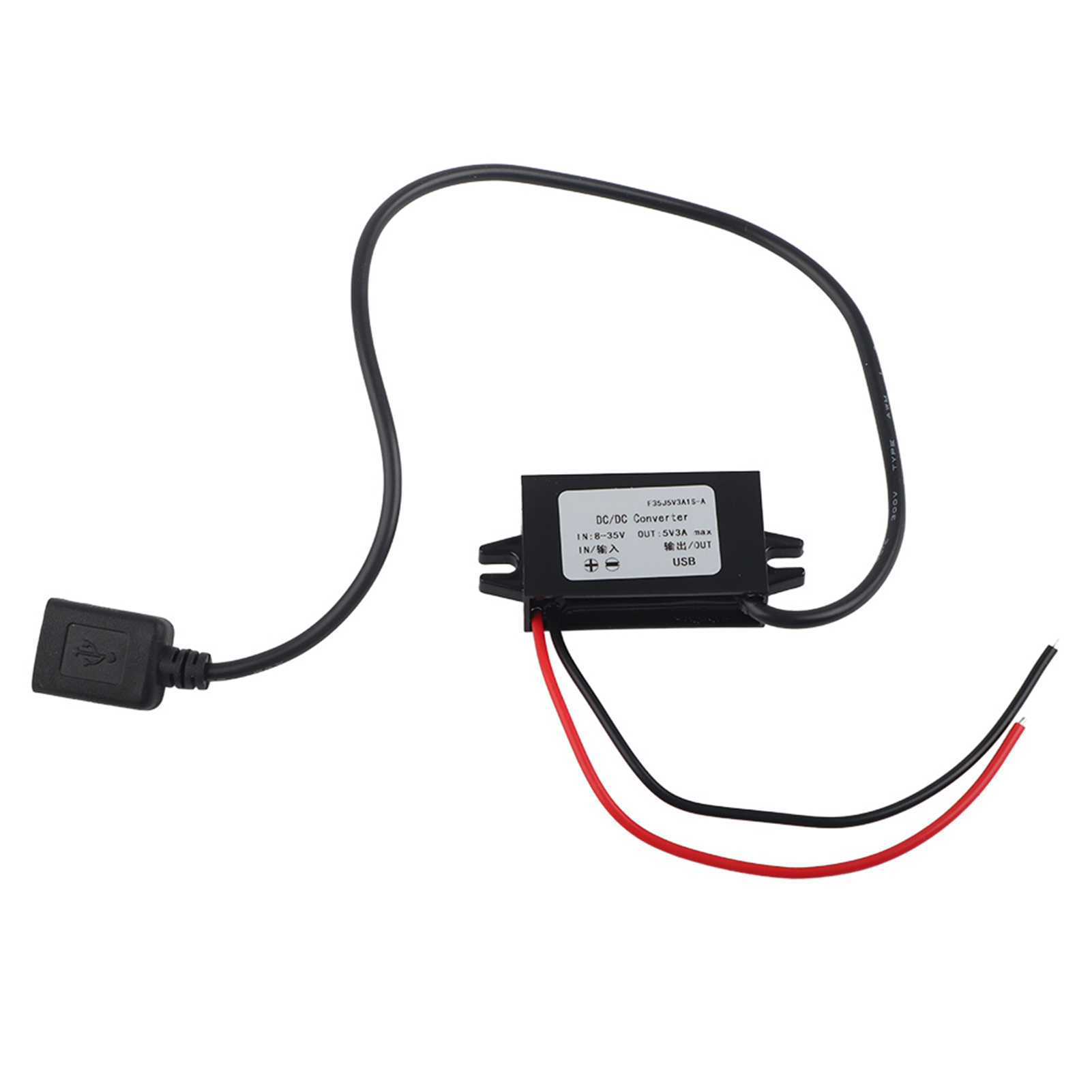 1 個 DC-DC 降圧アダプタケーブルワイヤ電源降圧電圧モ - Dc Dc Converter のレビューと価格