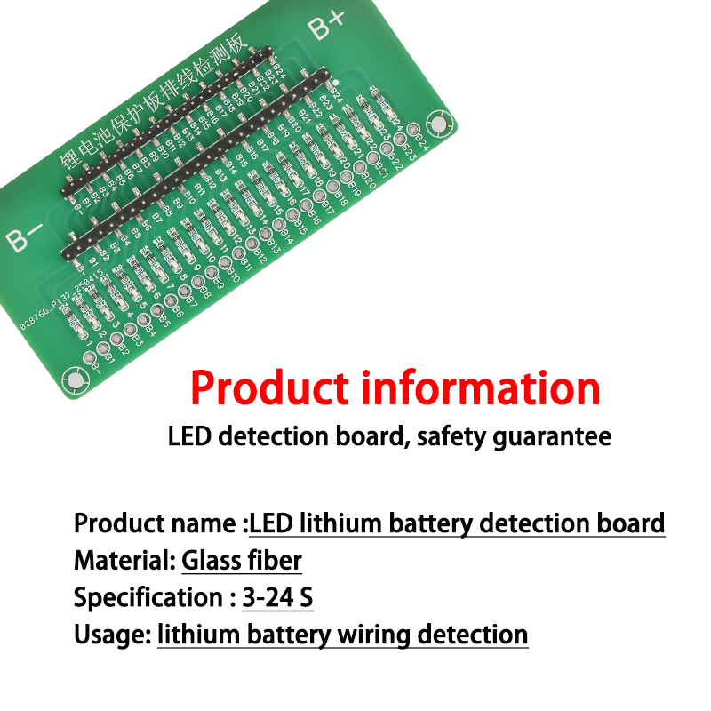 3S～28S LED検出ボードケーブルテスターライト、リチウ - Proto Board のレビューと価格