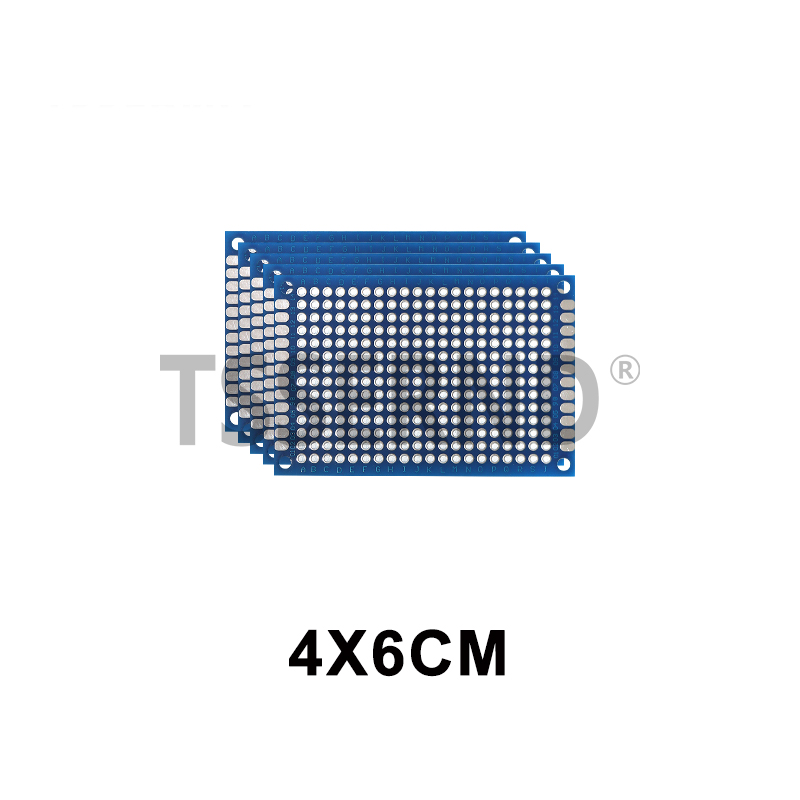 3x7cm 4x6cm 5x7cm 7x9cm 両面回路基板 - Perfboard のレビューと価格